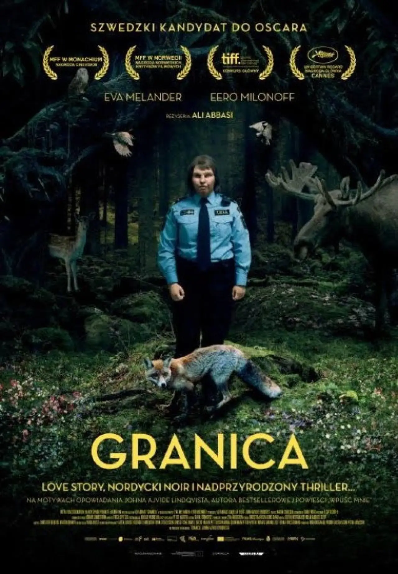 Plakat filmowy "Granica"