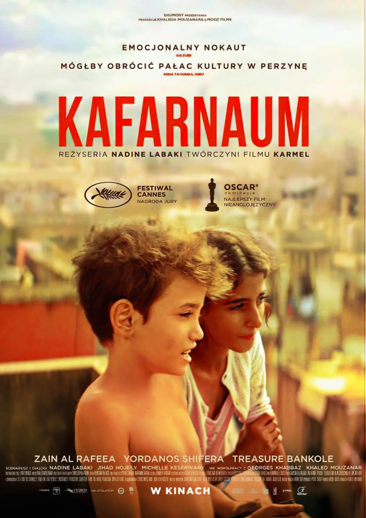 Plakat filmowy "Kafarnaum"