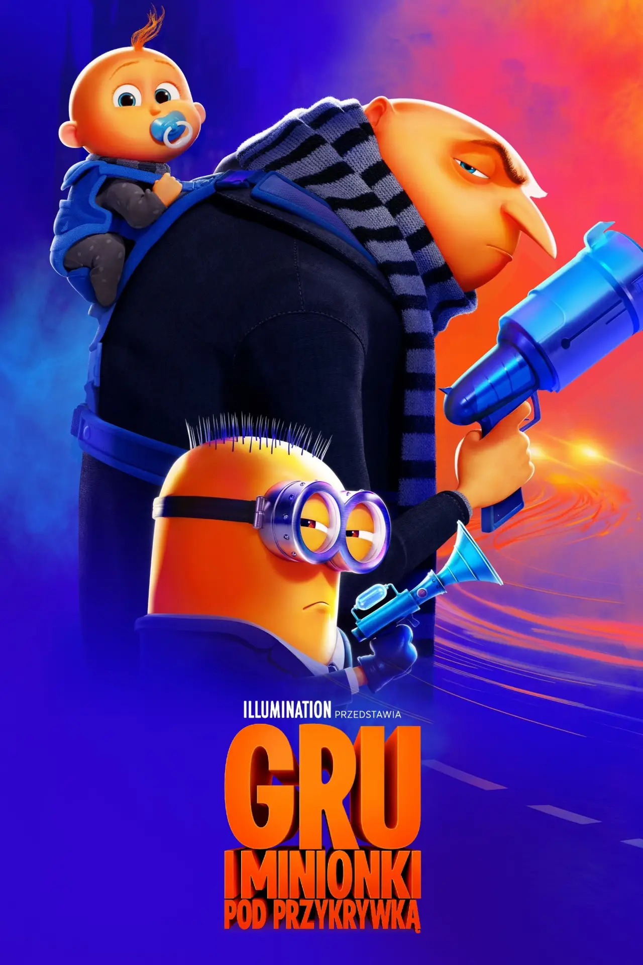 Plakat filmowy "Gru i Minionki: Pod przykrywką"
