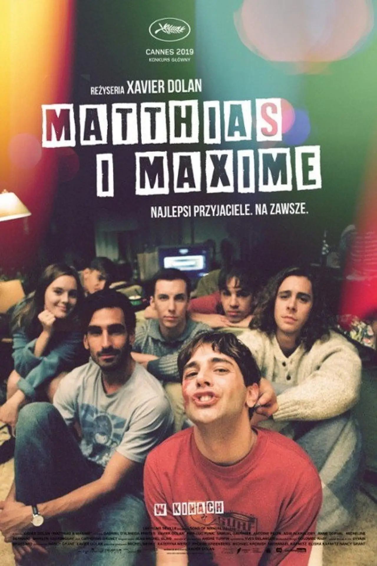 Plakat filmowy "Matthias i Maxime"