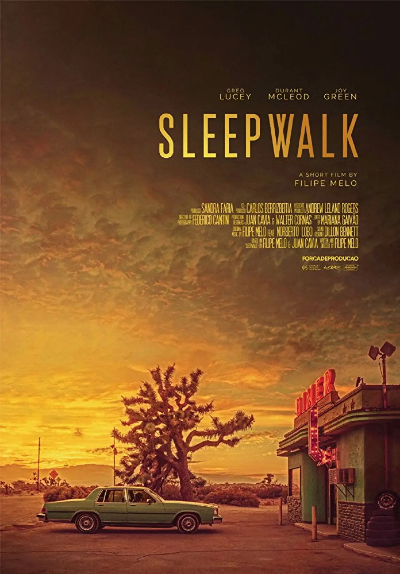 Plakat filmowy "Sleepwalk"