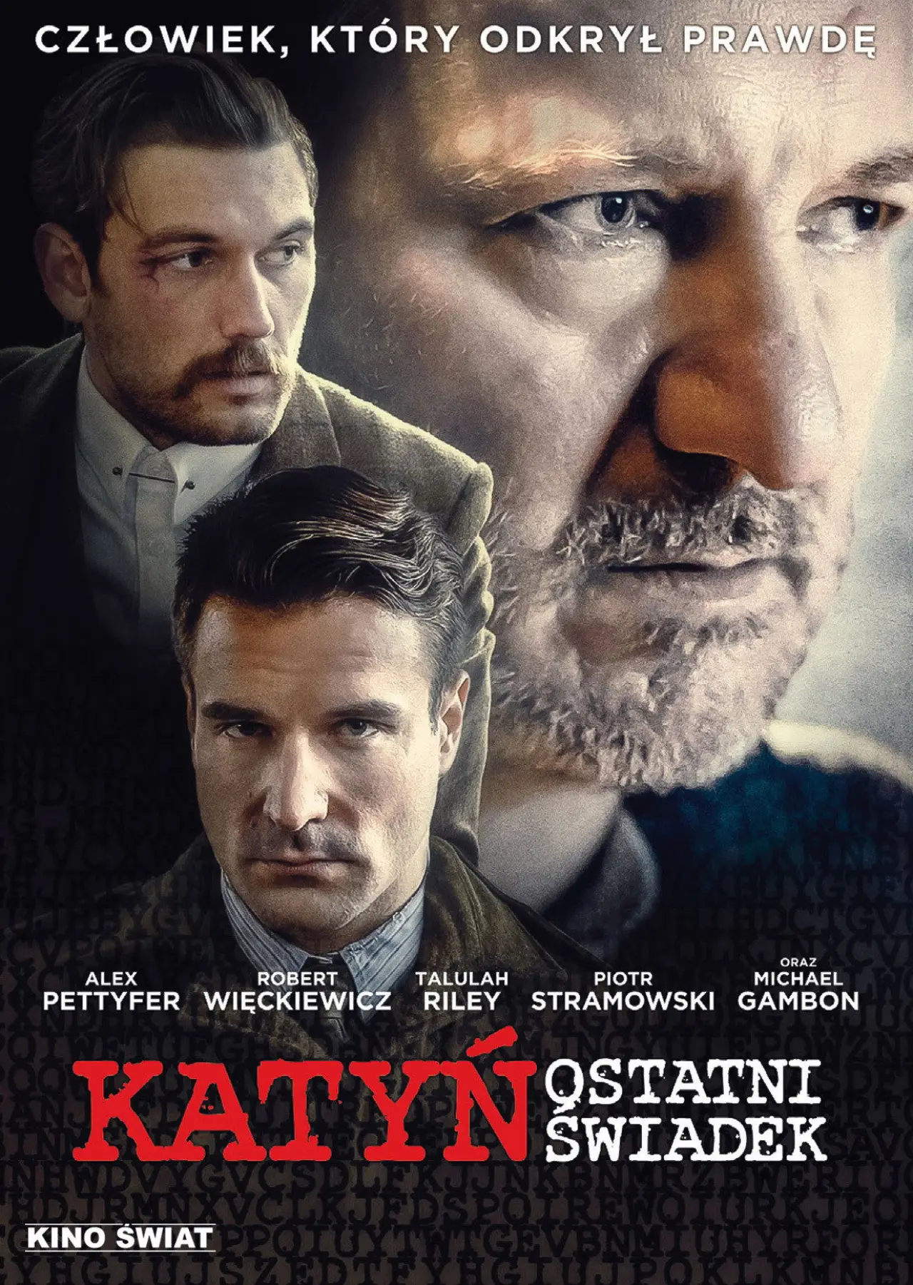 Plakat filmowy "Katyń – Ostatni świadek"
