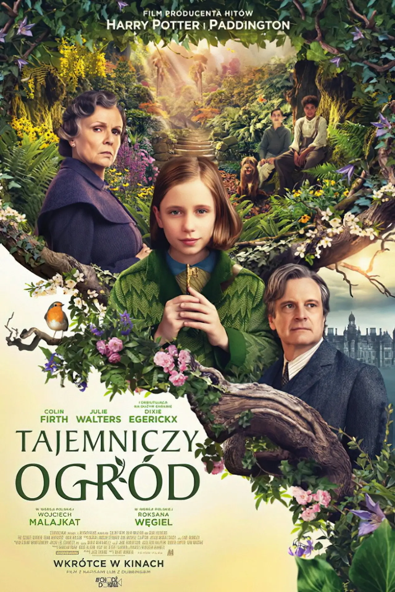 Plakat filmowy "Tajemniczy ogród"