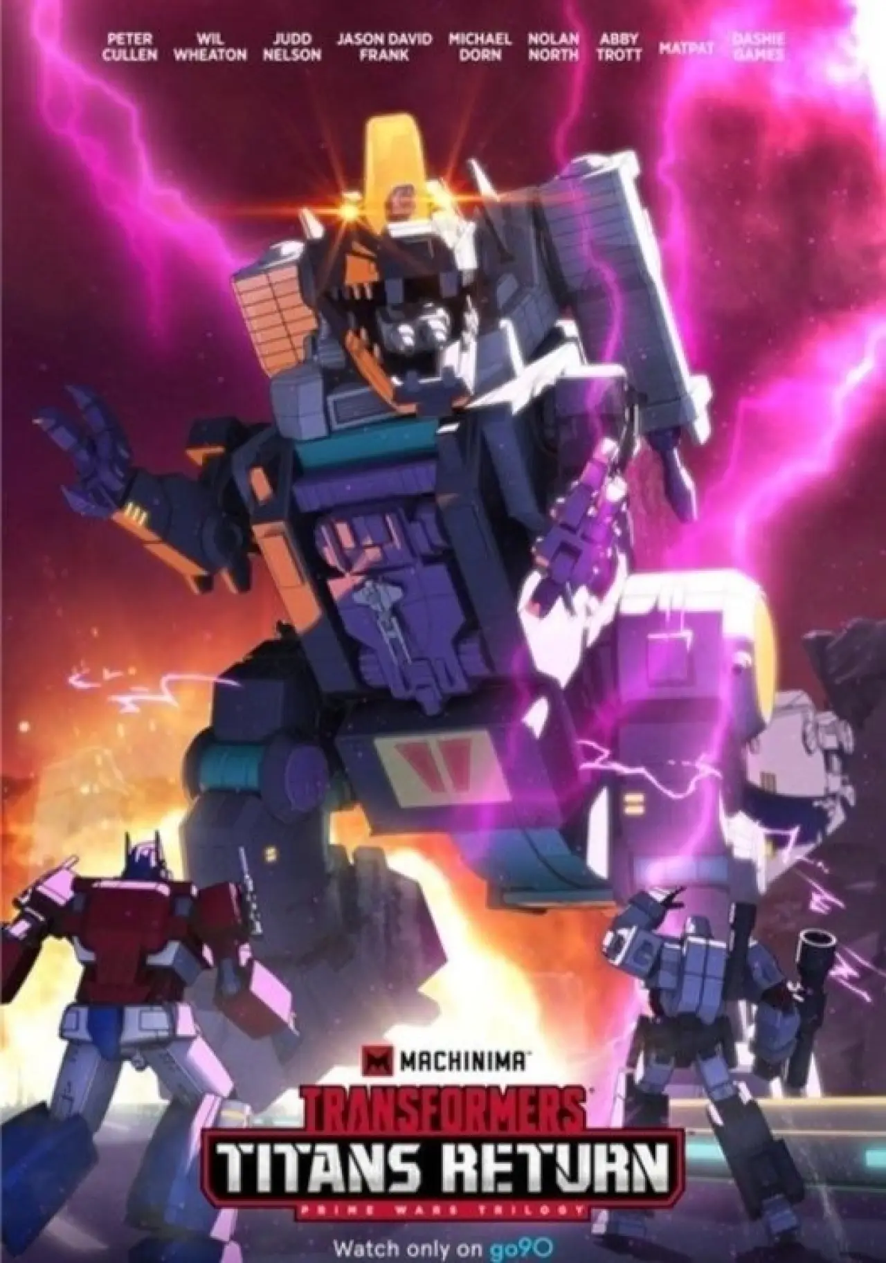 Plakat filmowy "Transformers: Titans Return"