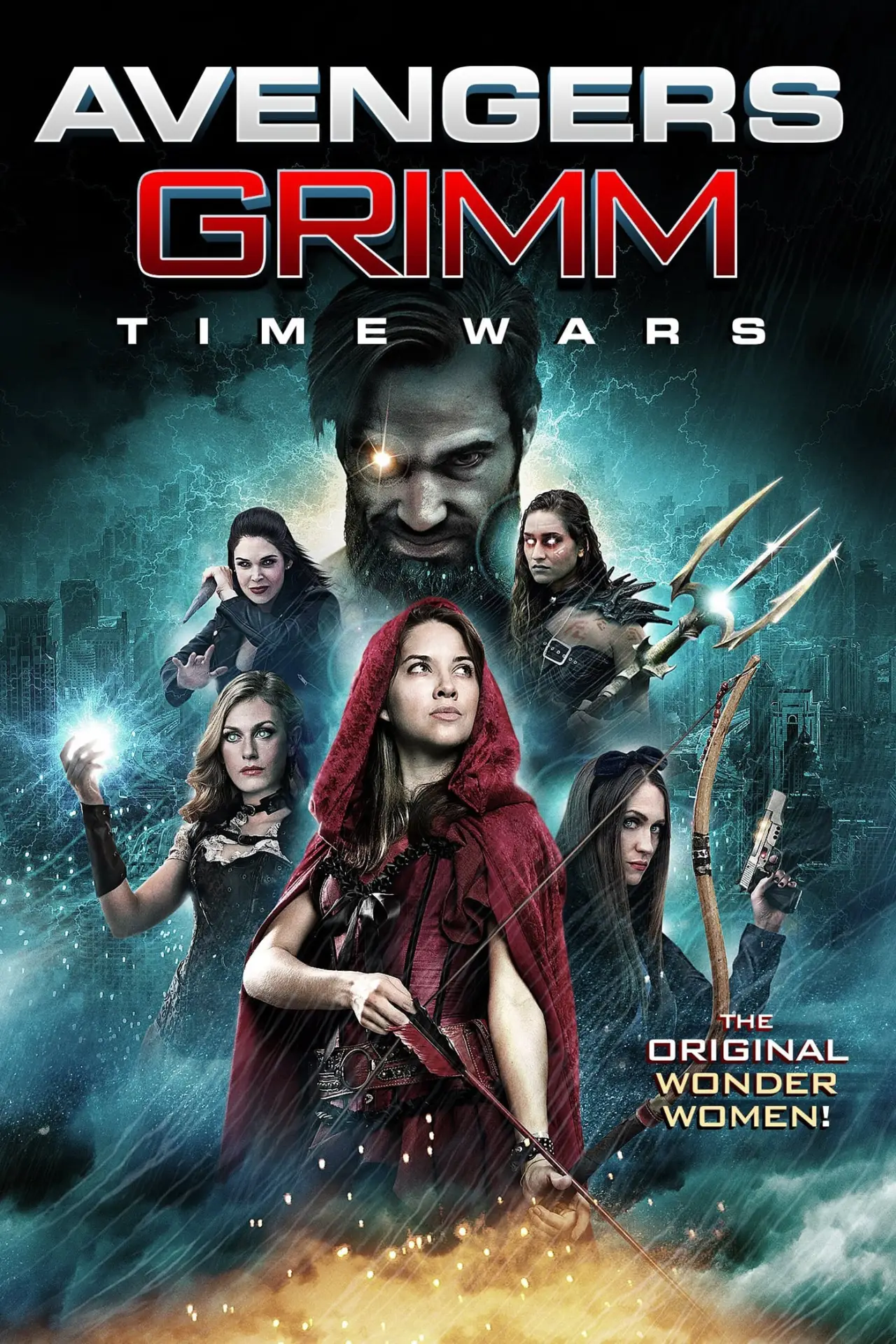 Plakat filmowy "Mścicielki Grimmów: Walka z czasem"