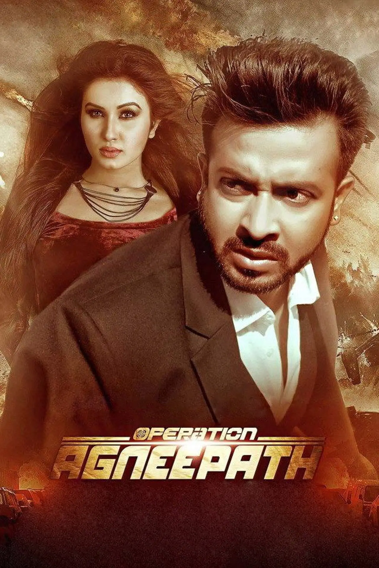 Plakat filmowy "Operation Agneepath"