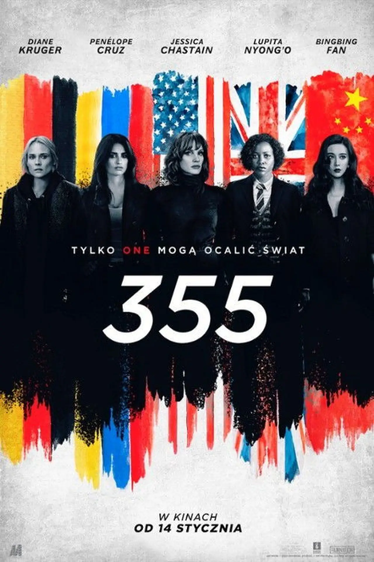 Plakat filmowy "355"