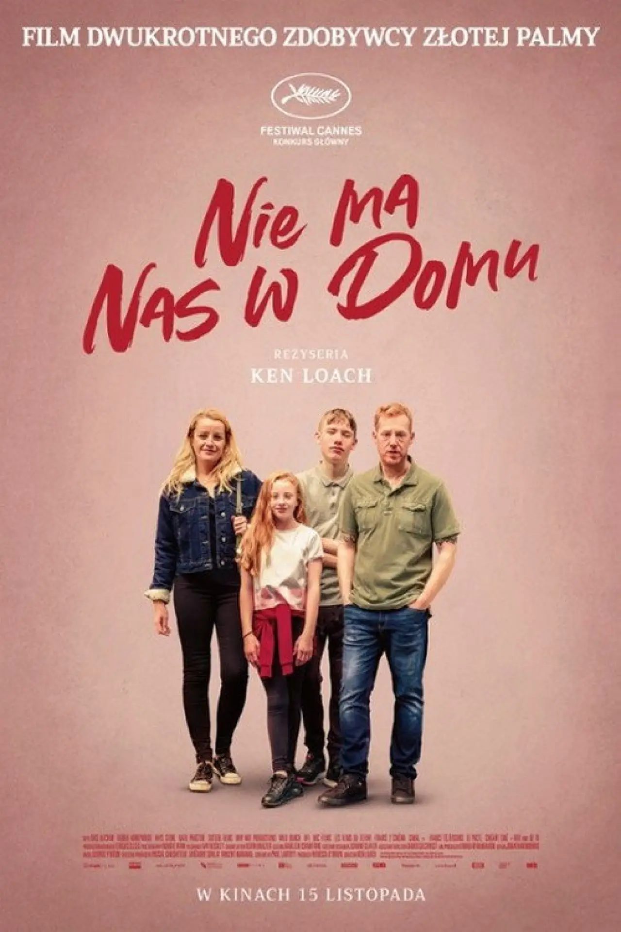 Plakat filmowy "Nie ma nas w domu"