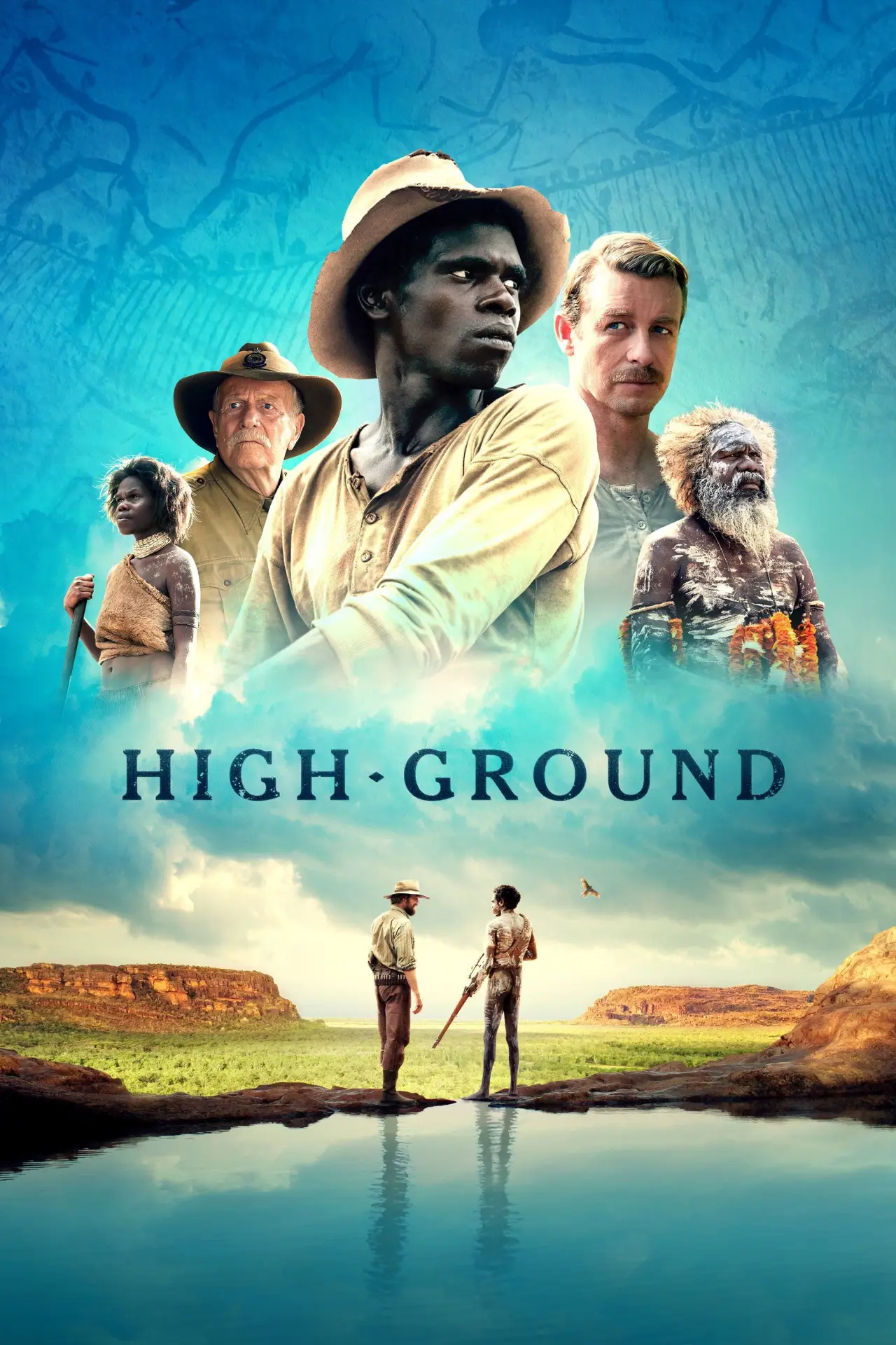 Plakat filmowy "Misja w High Ground"