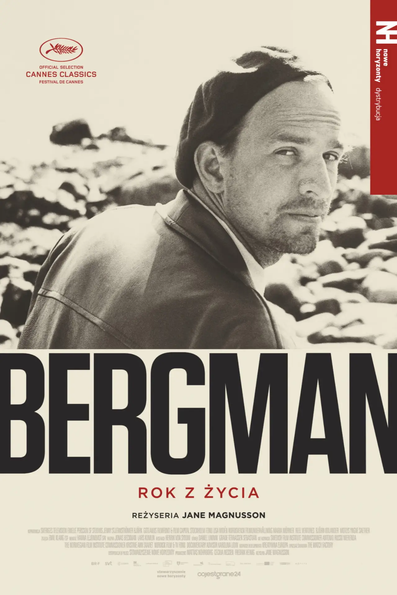 Plakat filmowy "Bergman - ett år, ett liv"