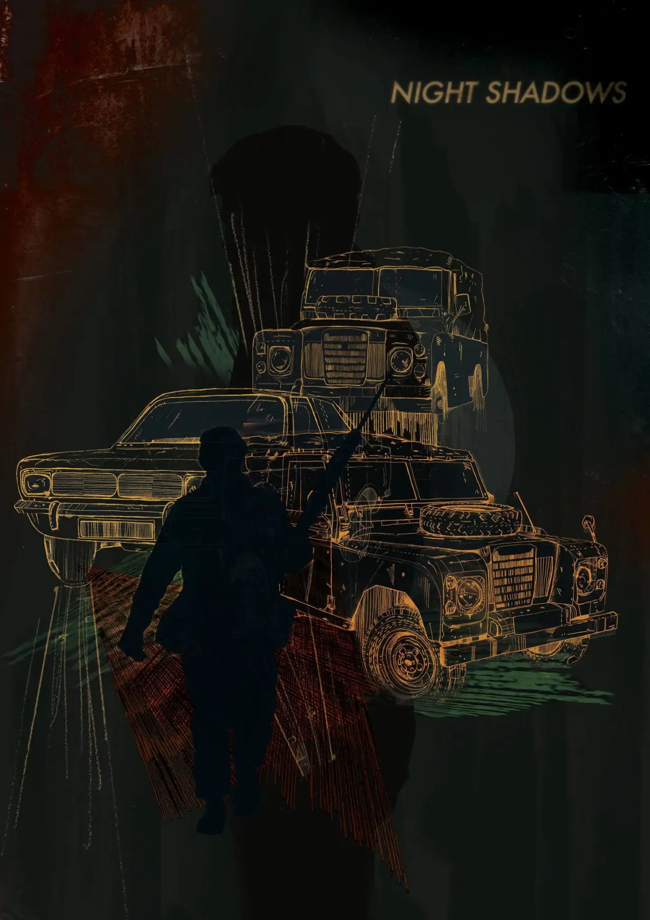 Plakat filmowy "Night Shadows"