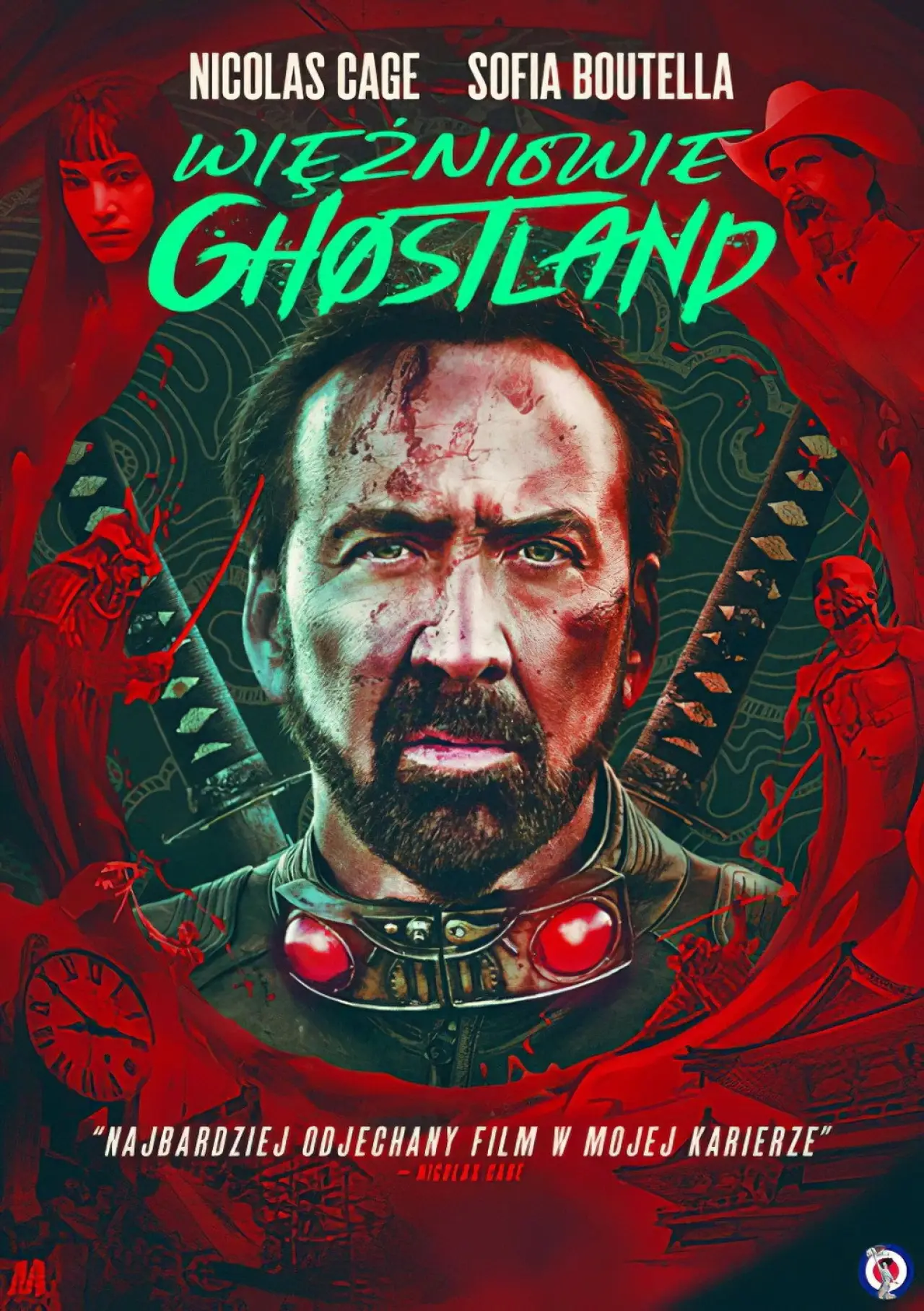 Plakat filmowy "Więźniowie Ghostland"
