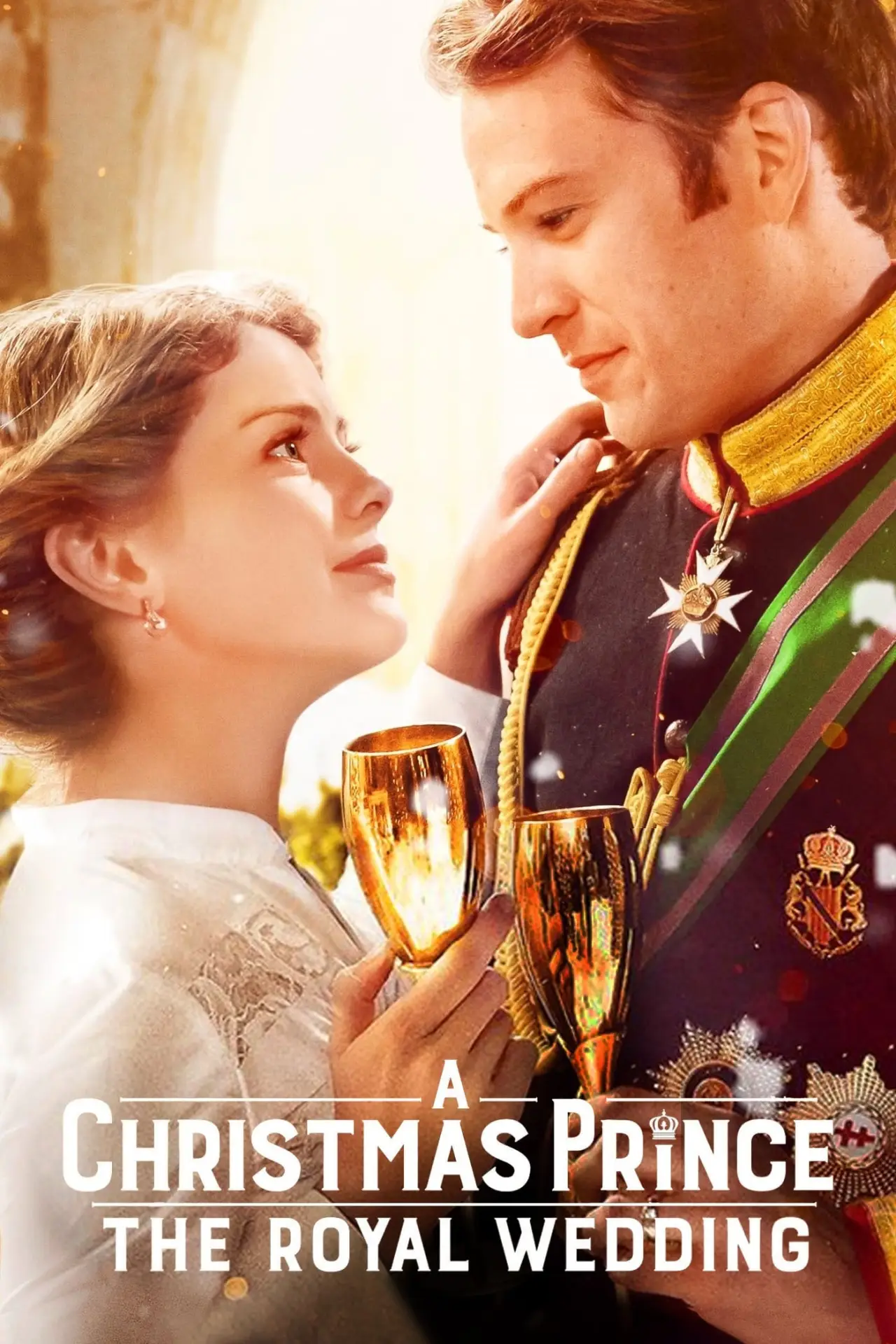 Plakat filmowy "Świąteczny książę: Królewskie wesele"