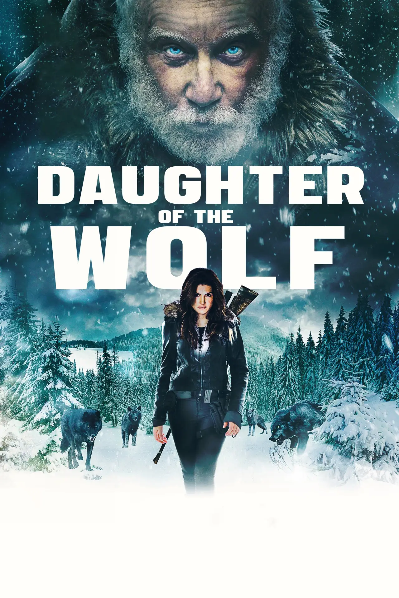 Plakat filmowy "Córka wilka"