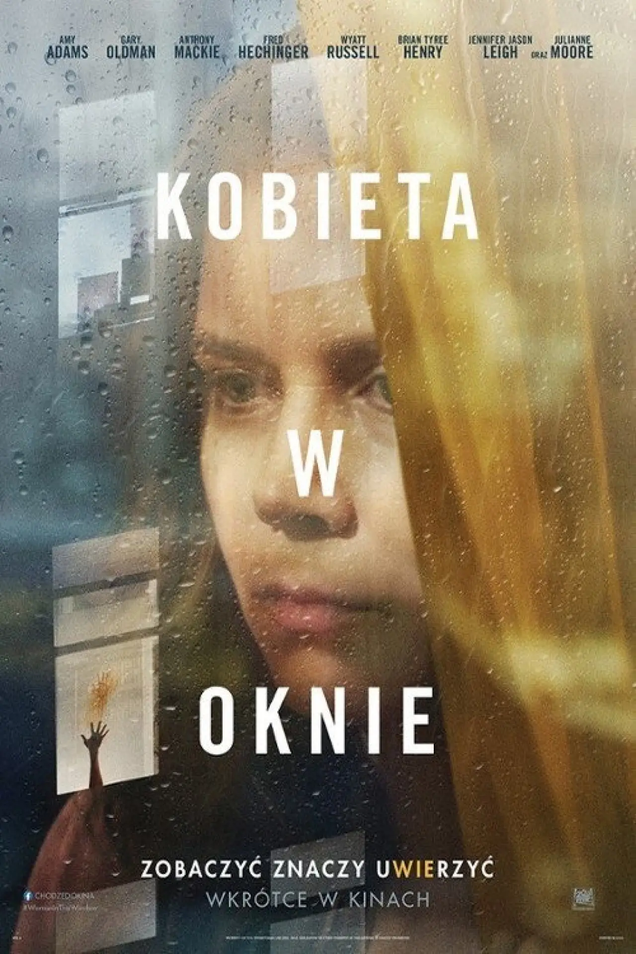 Plakat filmowy "Kobieta w Oknie"