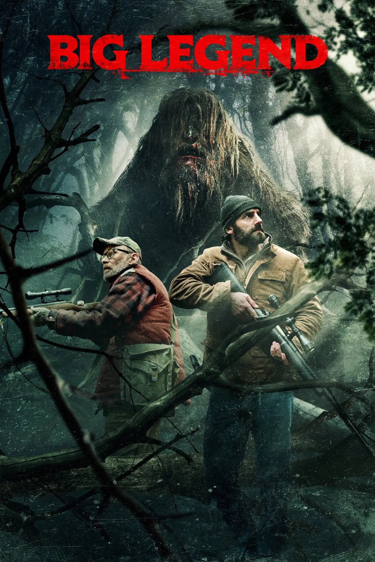 Plakat filmowy "Legenda lasu"
