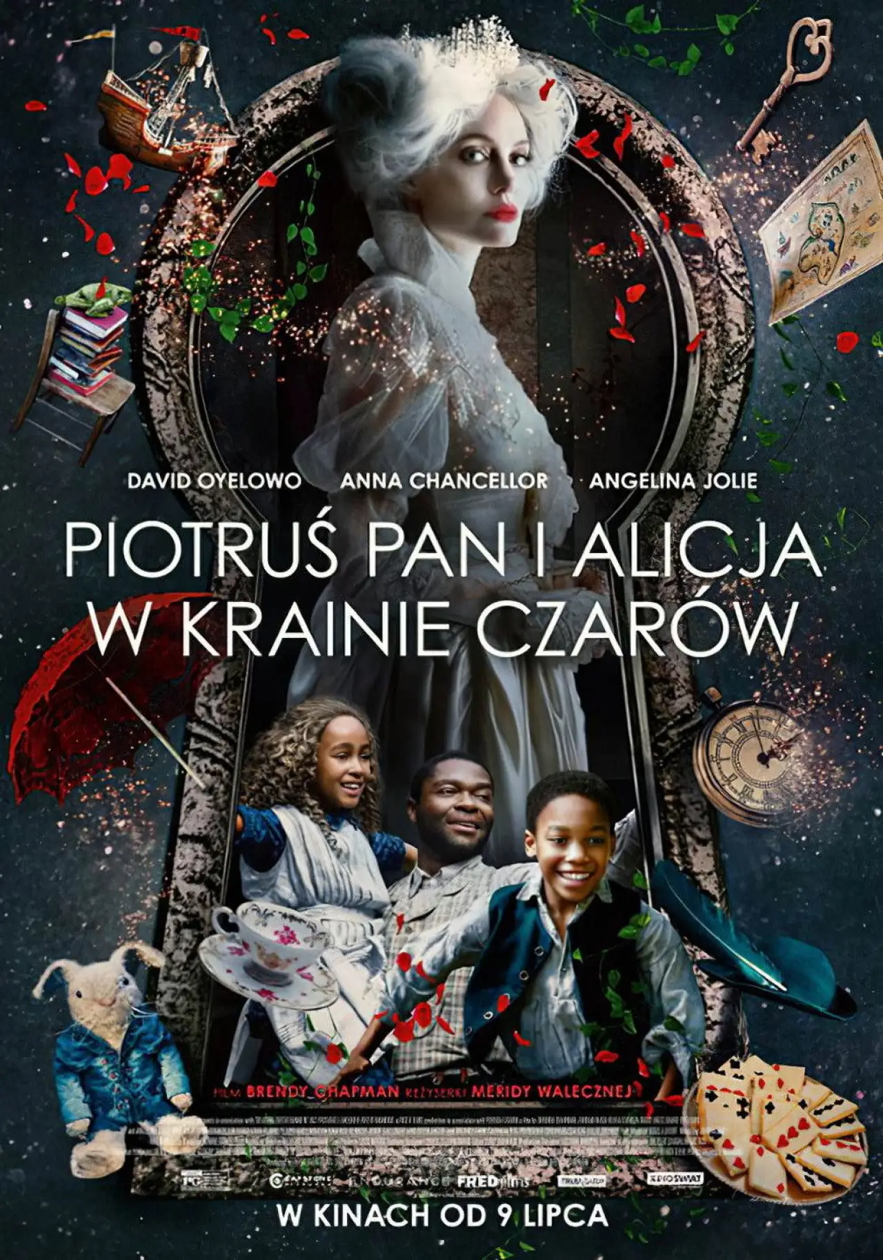 Plakat filmowy "Piotruś Pan i Alicja w Krainie Czarów"