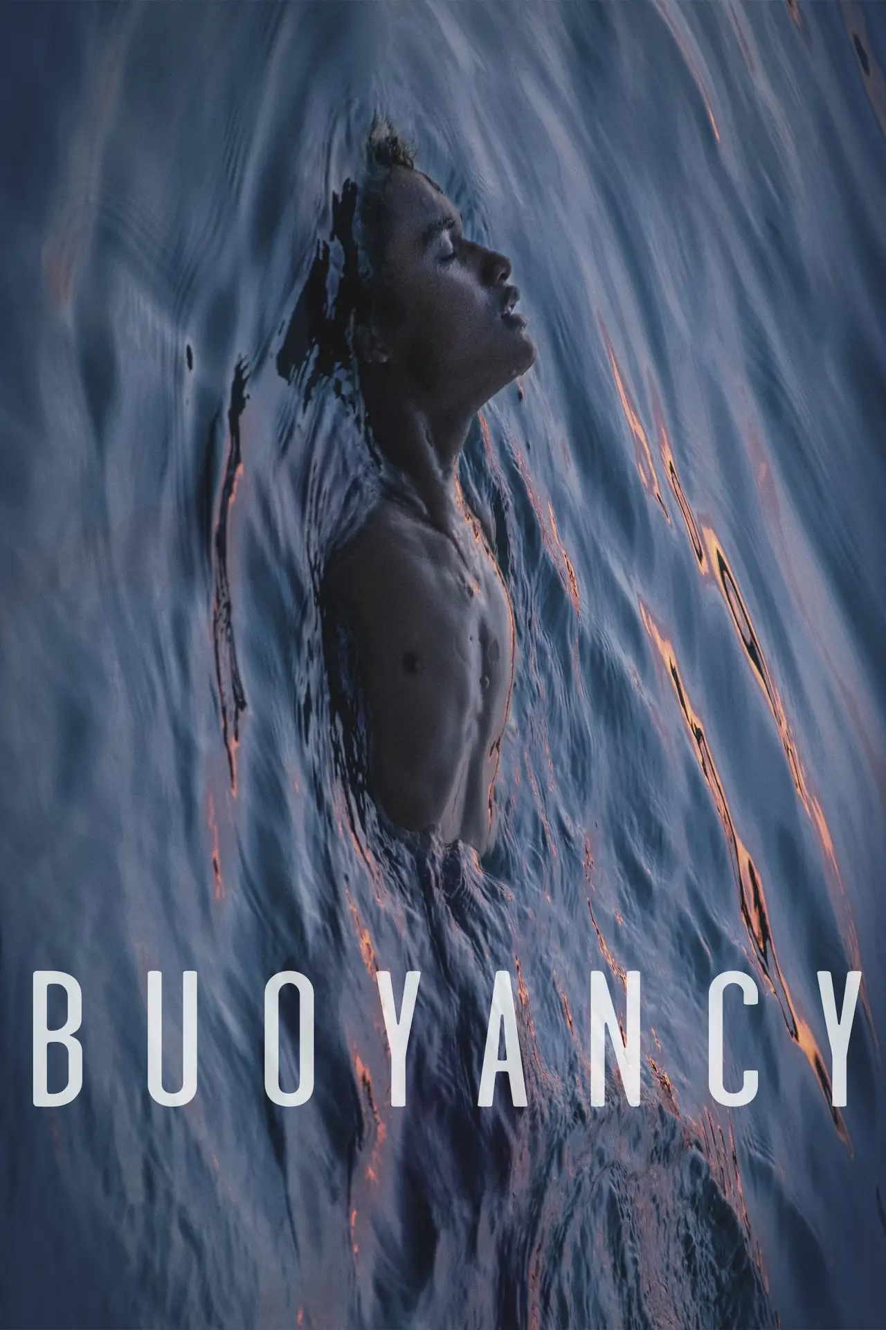Plakat filmowy "Na powierzchni"