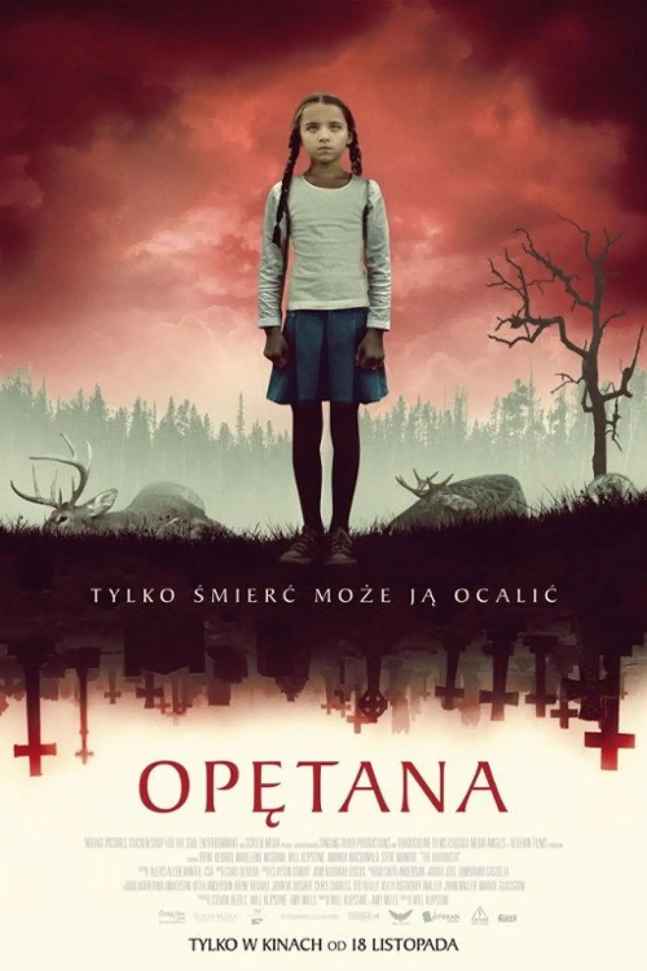 Plakat filmowy "Opętana"