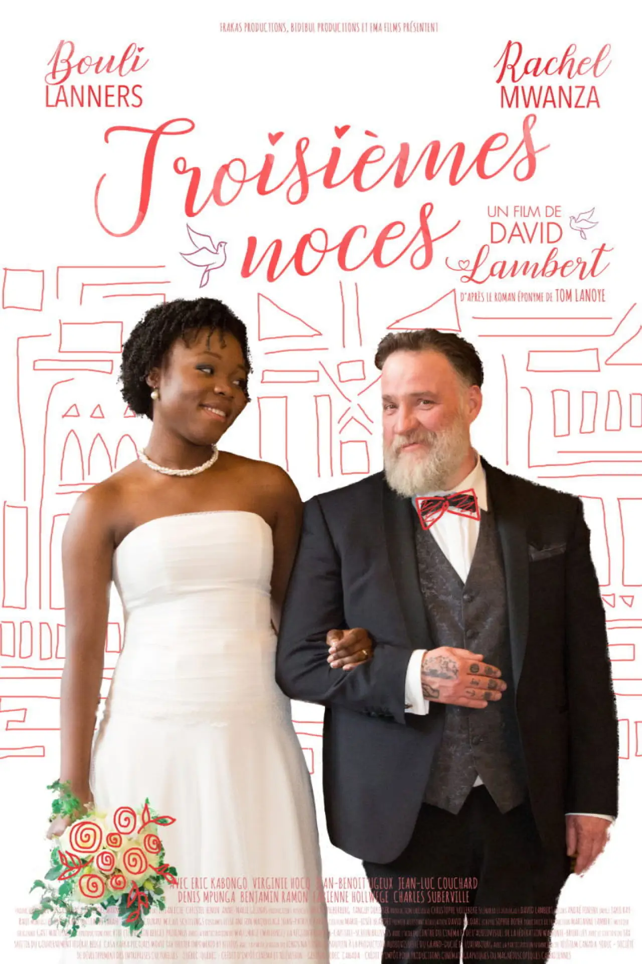 Plakat filmowy "Troisièmes Noces"