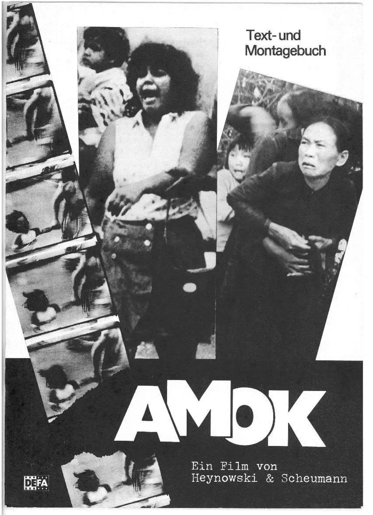 Plakat filmowy "Amok"