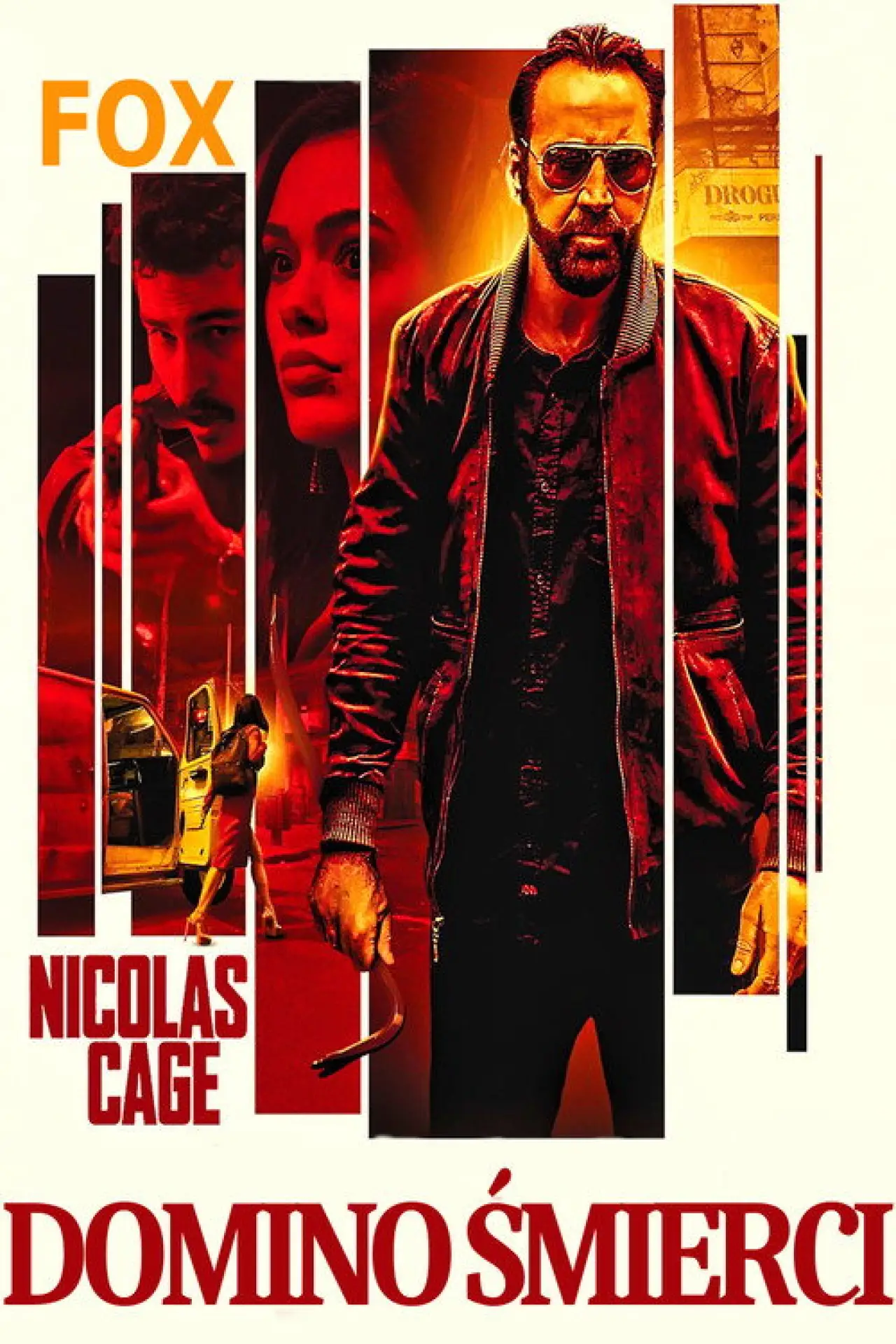 Plakat filmowy "Domino śmierci"