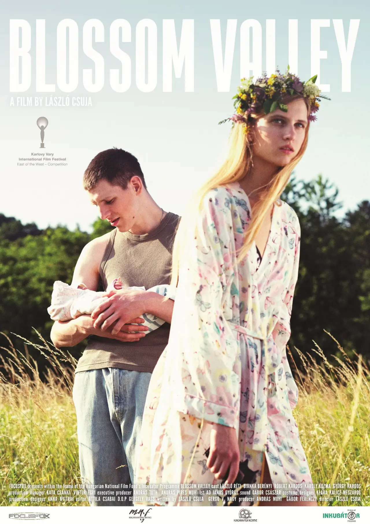Plakat filmowy "Dolina Kwiatów"