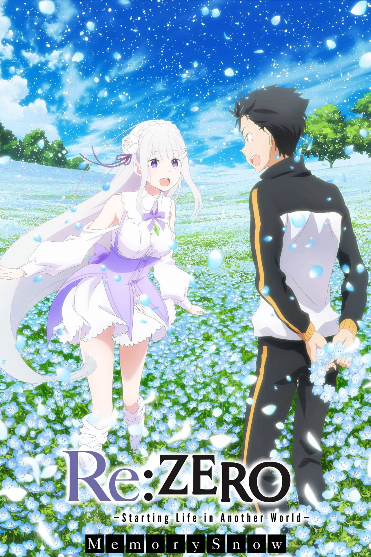 Plakat filmowy "Re:Zero kara Hajimeru Isekai Seikatsu: Memory Snow"