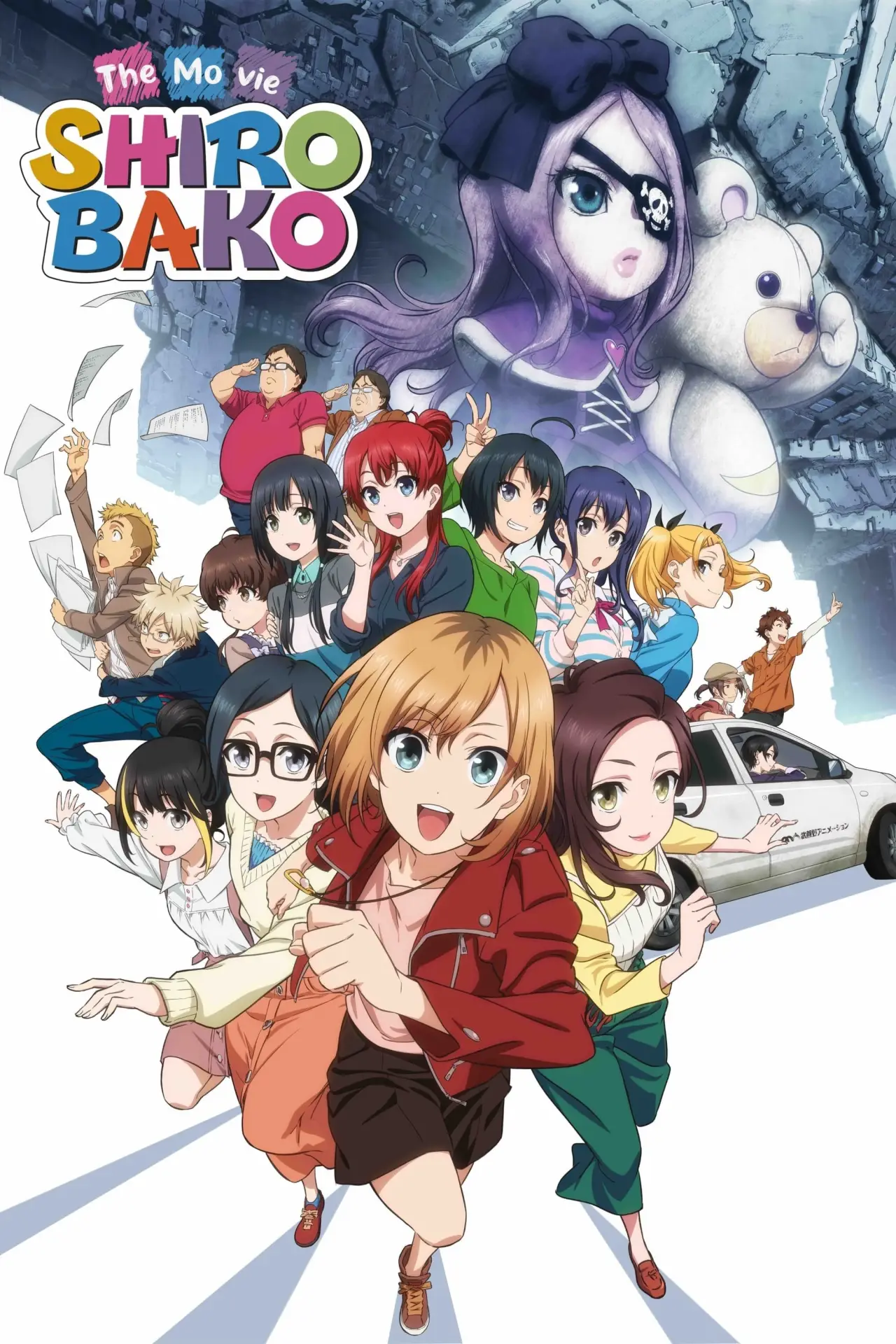 Plakat filmowy "Shirobako Movie"