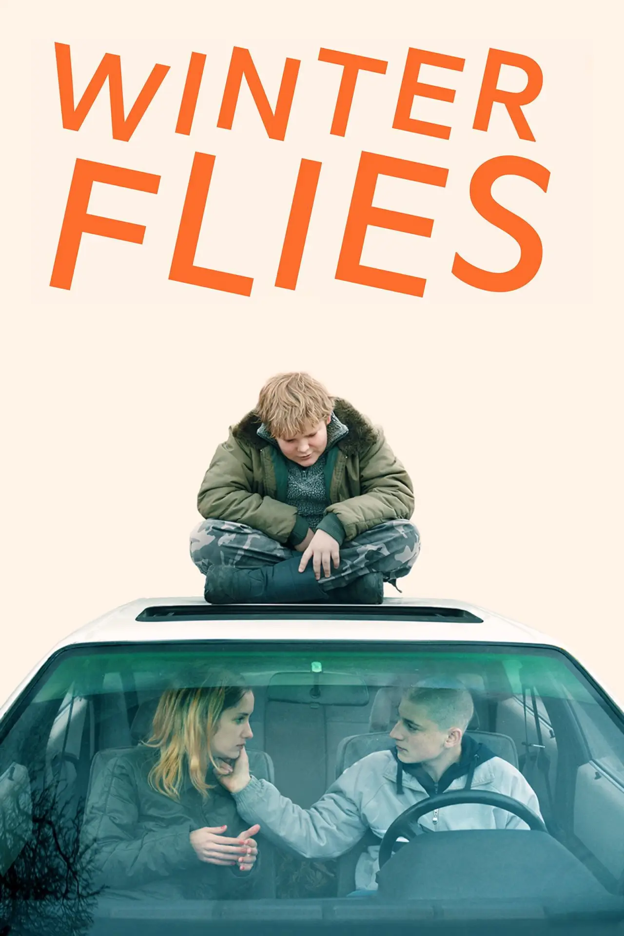 Plakat filmowy "Kawki na drodze"