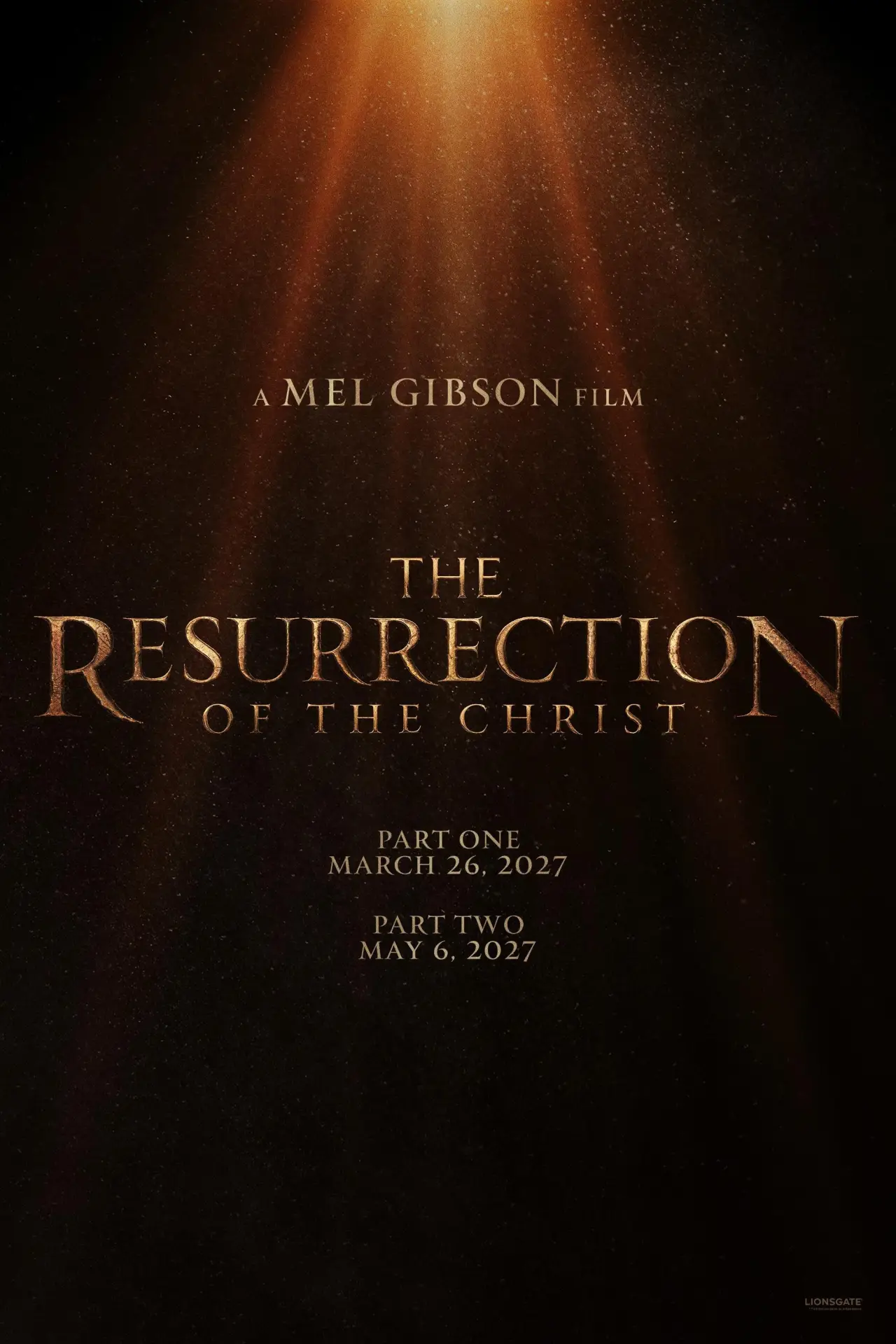 Plakat filmowy "The Resurrection of the Christ: Part One"