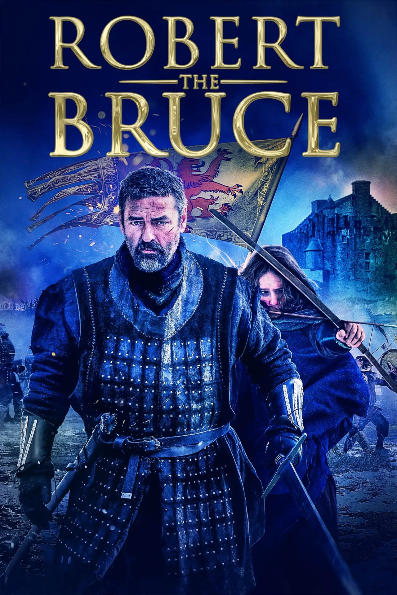 Plakat filmowy "Waleczne serce. Król Szkotów"