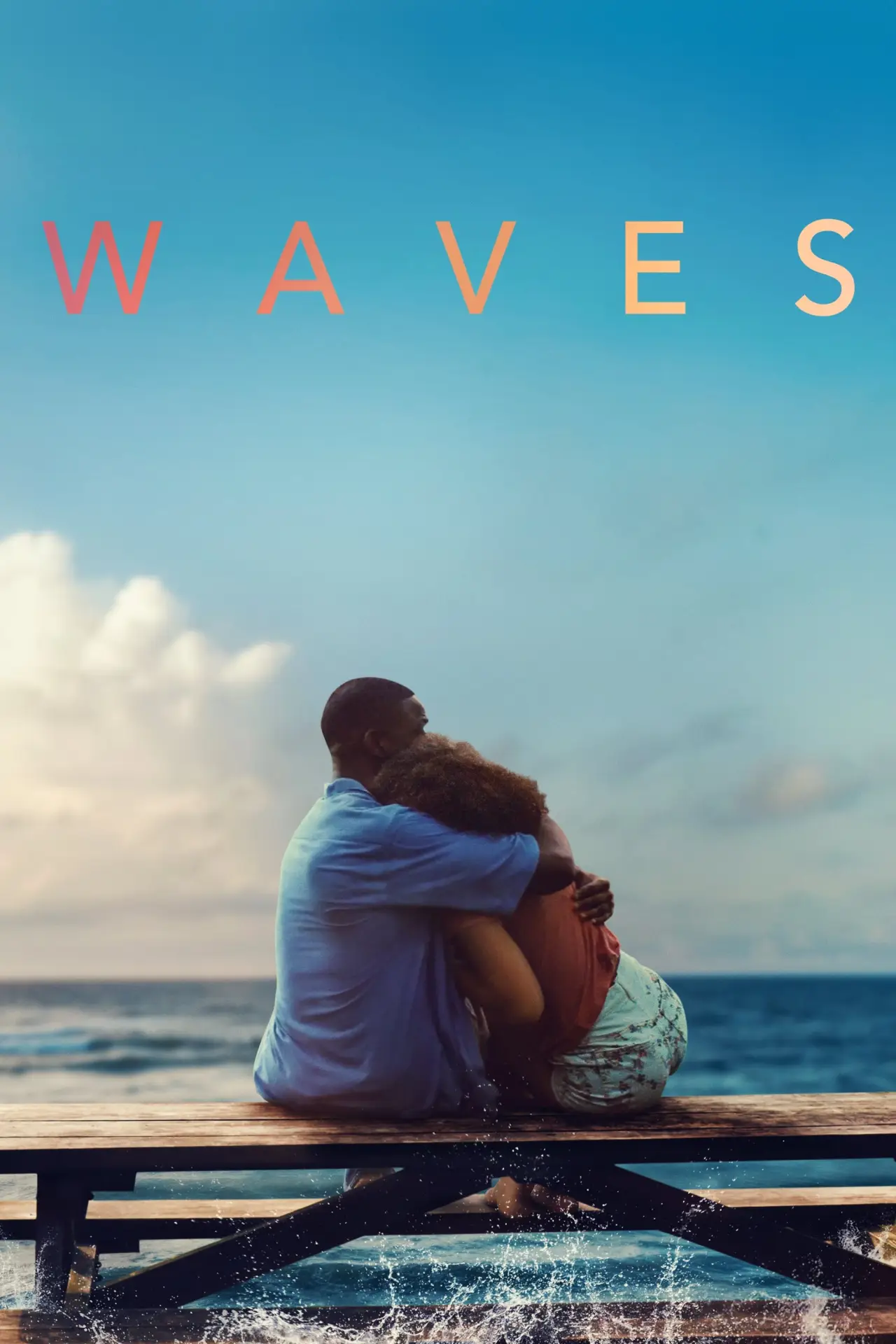 Plakat filmowy "Fale"