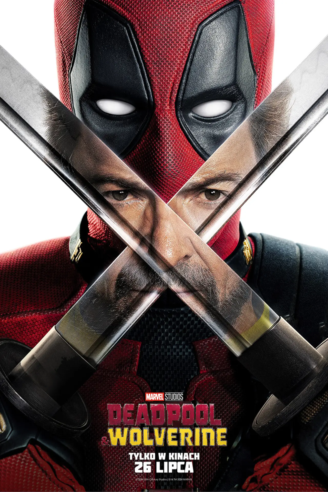Plakat filmowy "Deadpool & Wolverine"