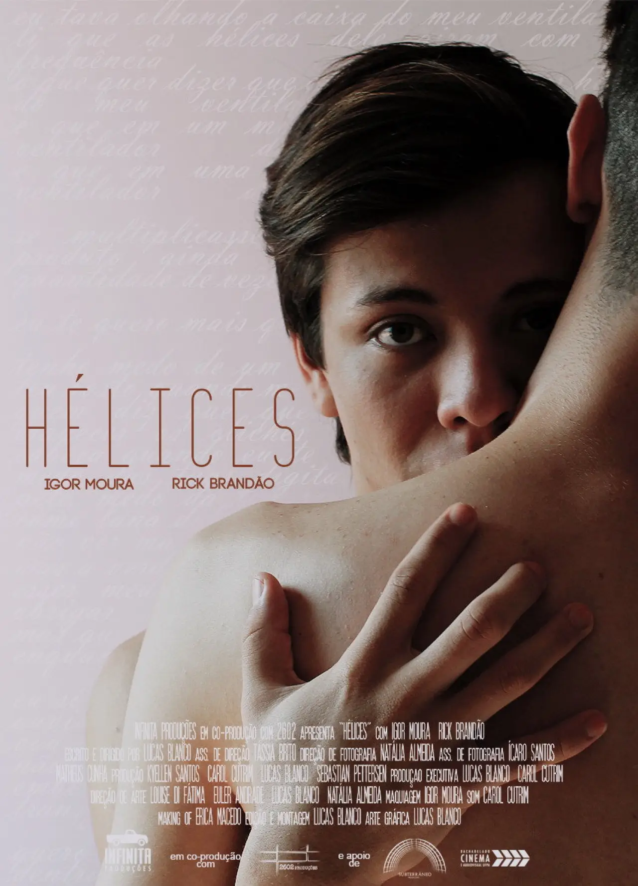 Plakat filmowy "Hélices"