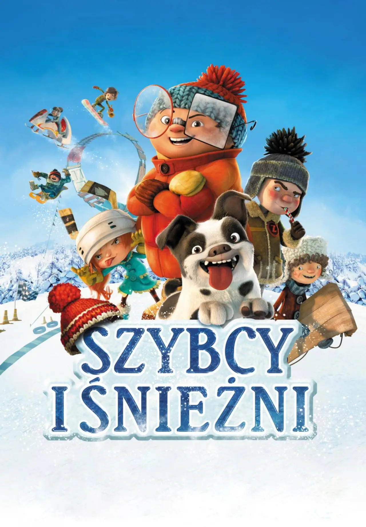 Plakat filmowy "Szybcy i śnieżni"