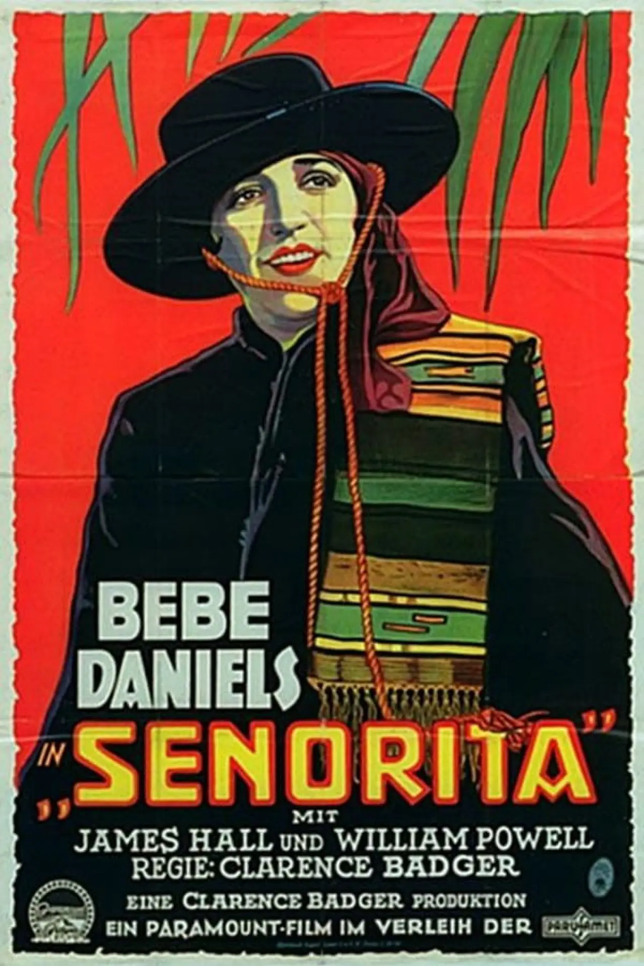 Plakat filmowy "Senorita"