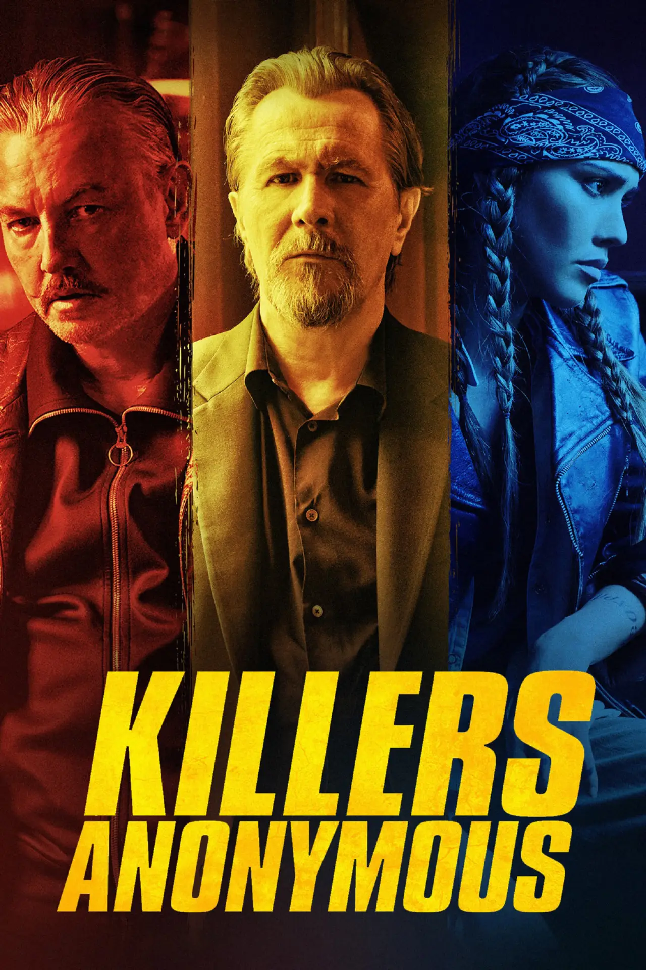 Plakat filmowy "Anonimowi Mordercy"