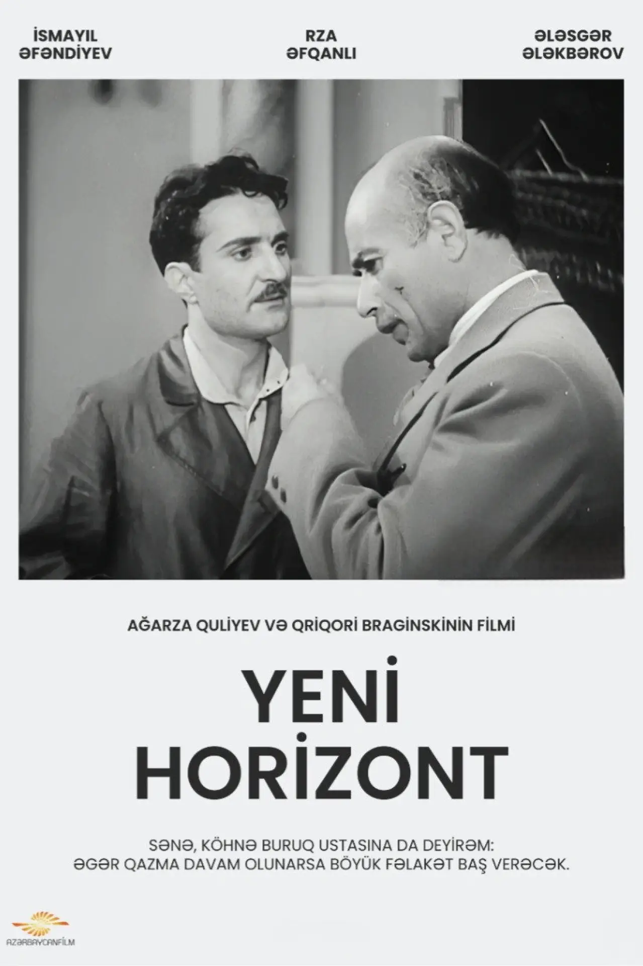 Plakat filmowy "Yeni Horizont"