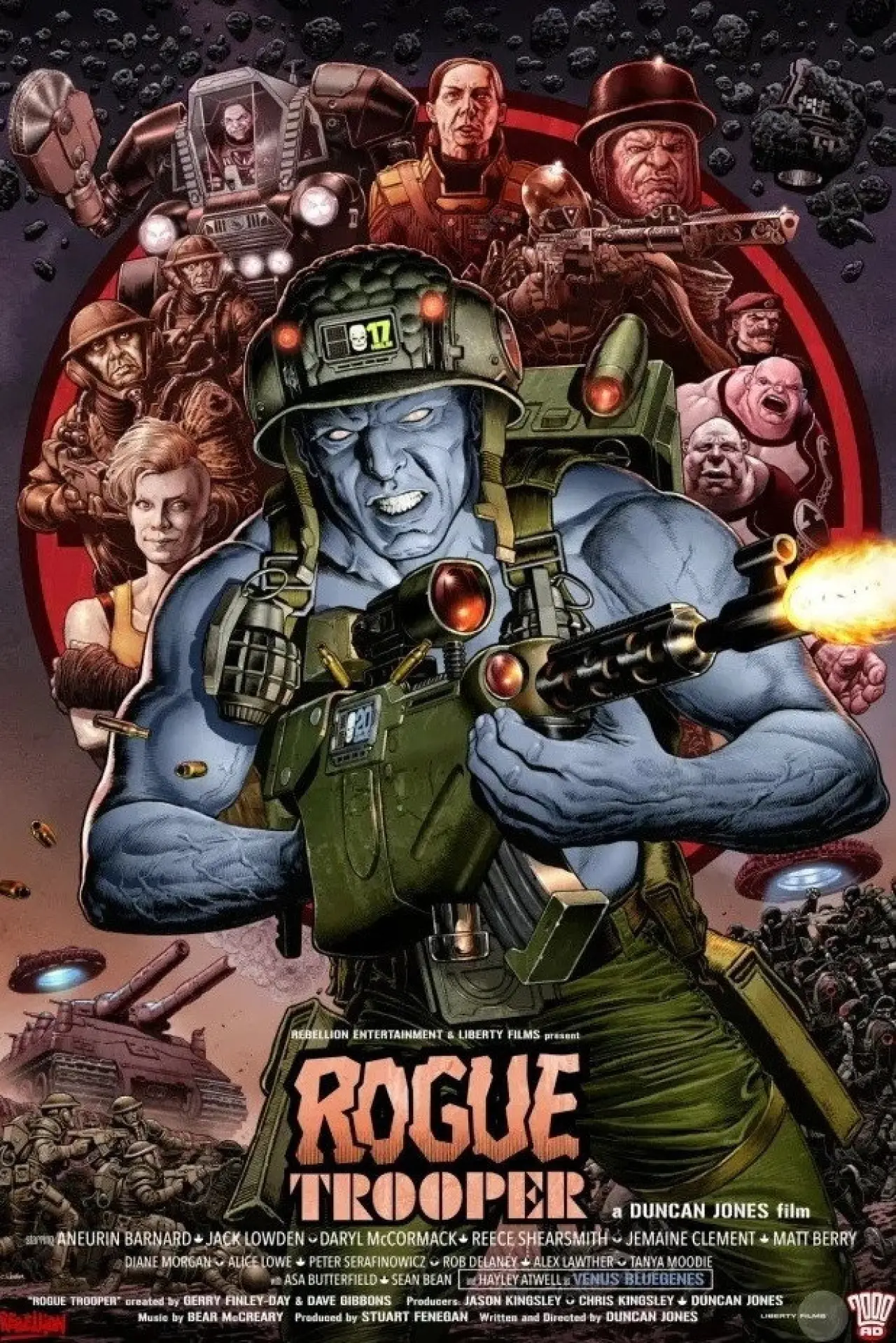 Plakat filmowy "Rogue Trooper"