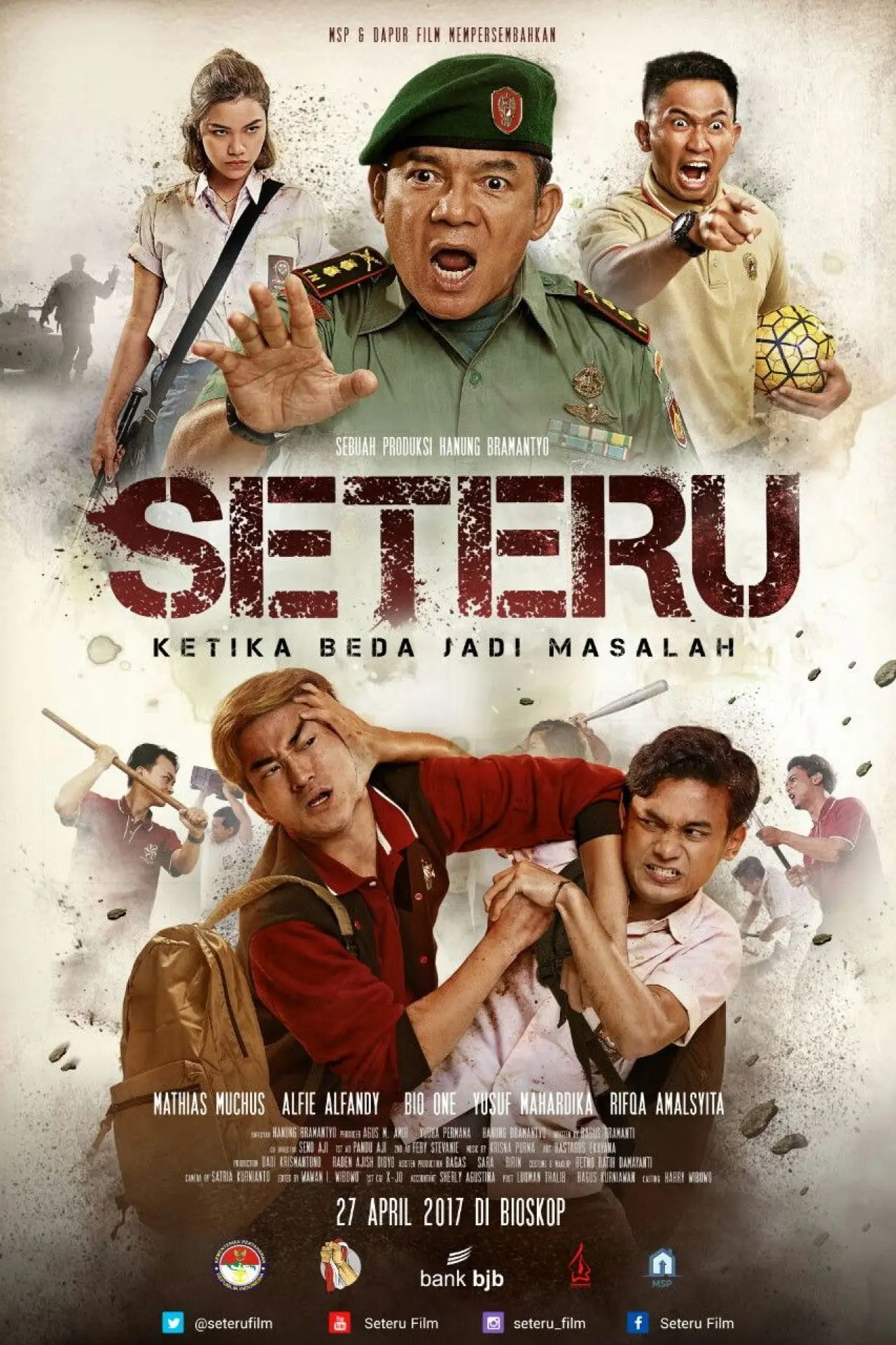 Plakat filmowy "Seteru"