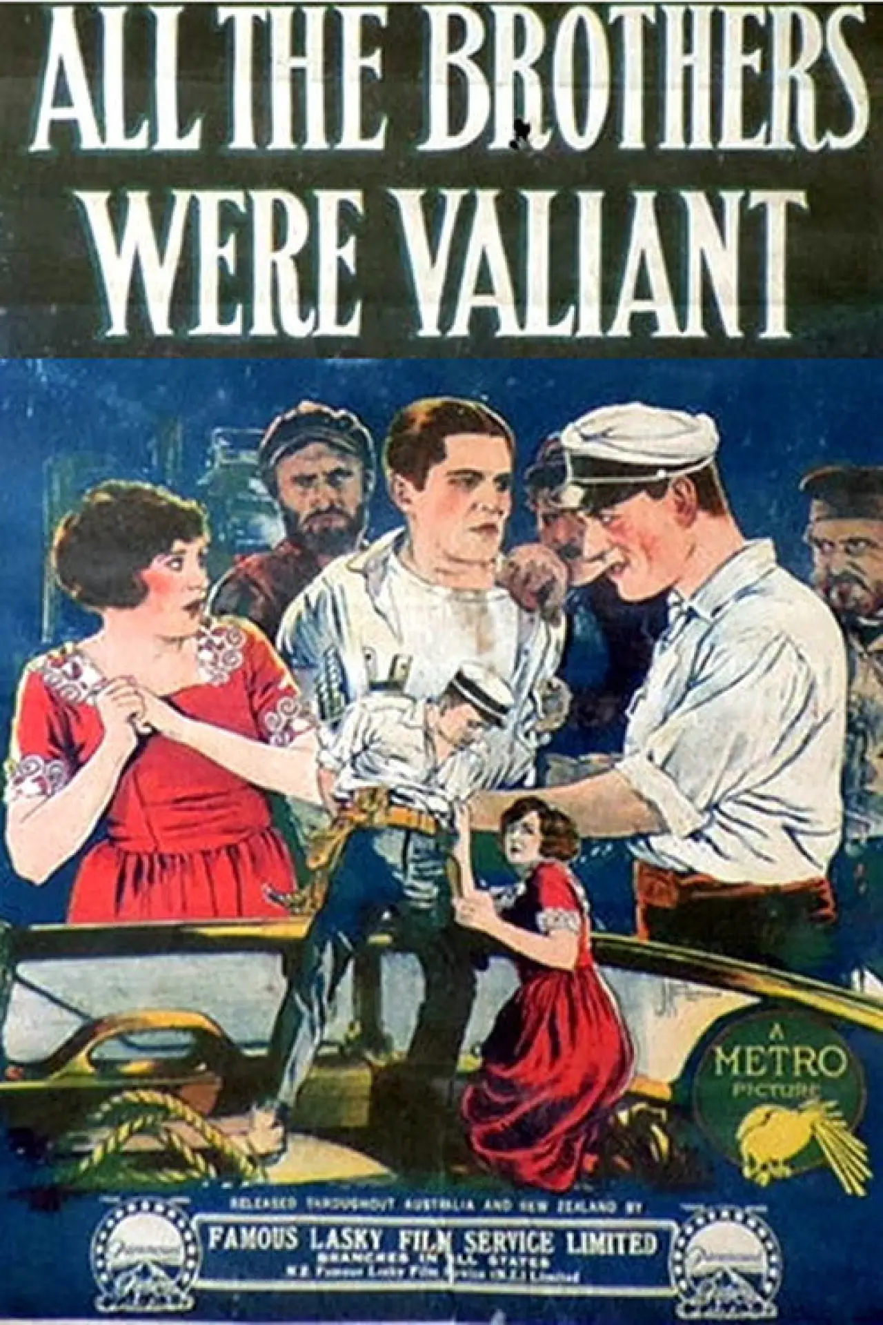 Plakat filmowy "All the Brothers Were Valiant"