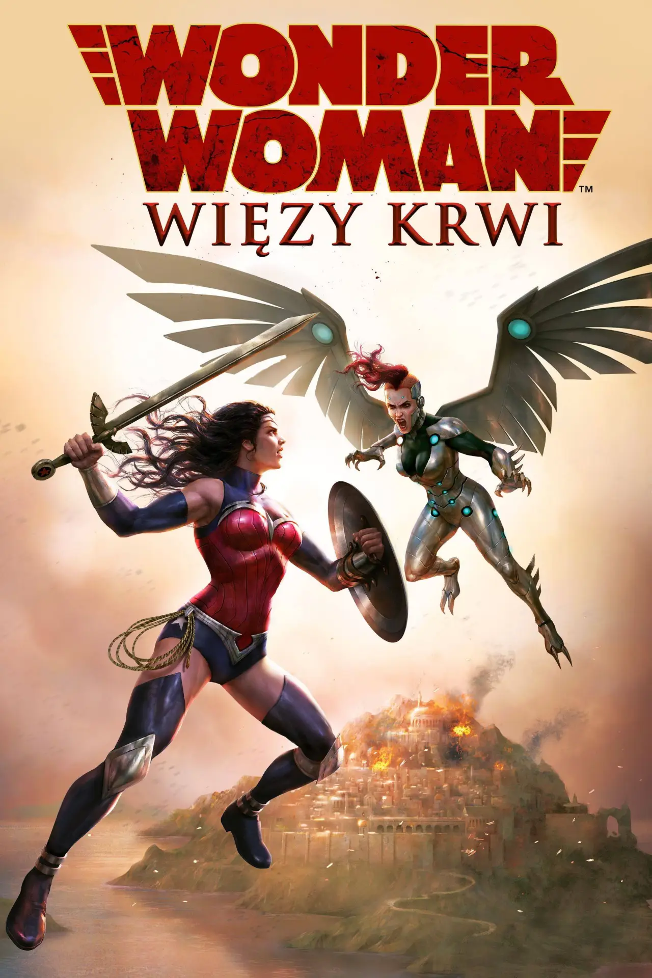 Plakat filmowy "Wonder Woman: Więzy krwi"