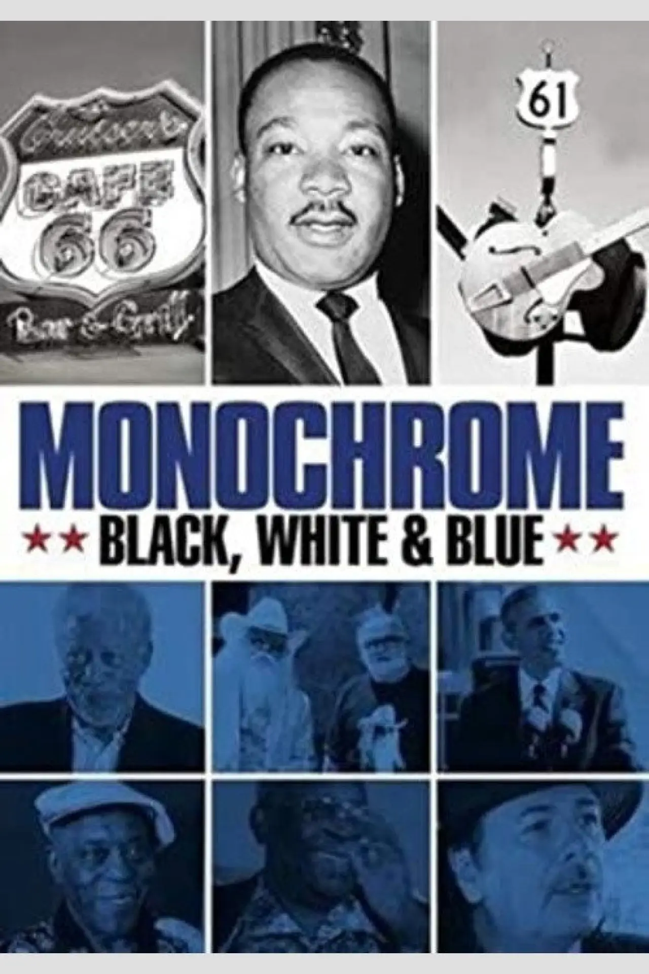 Plakat filmowy "Monochrome: Black, White & Blue"
