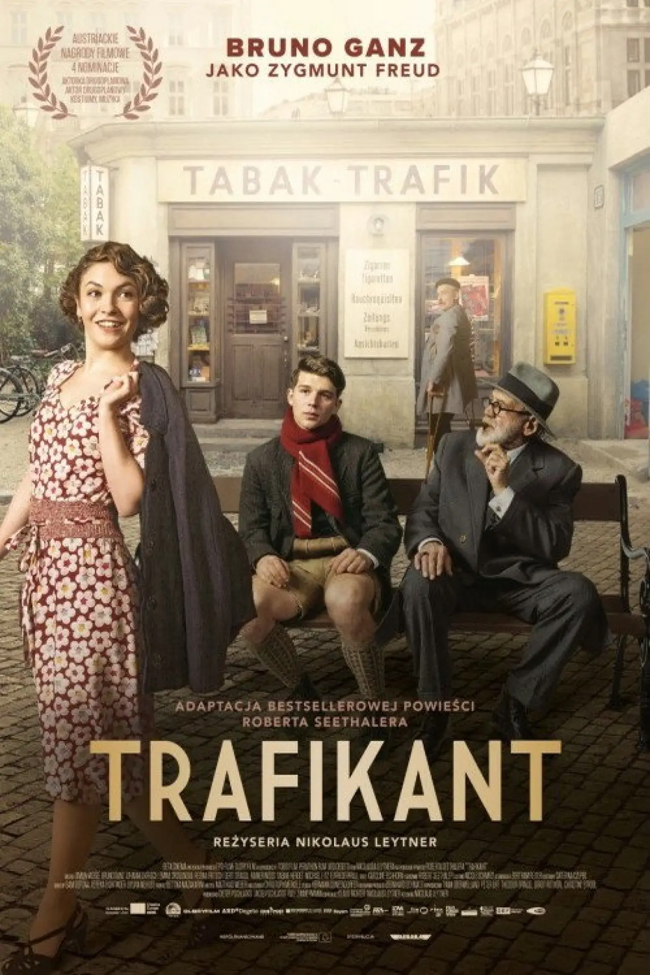 Plakat filmowy "Trafikant"
