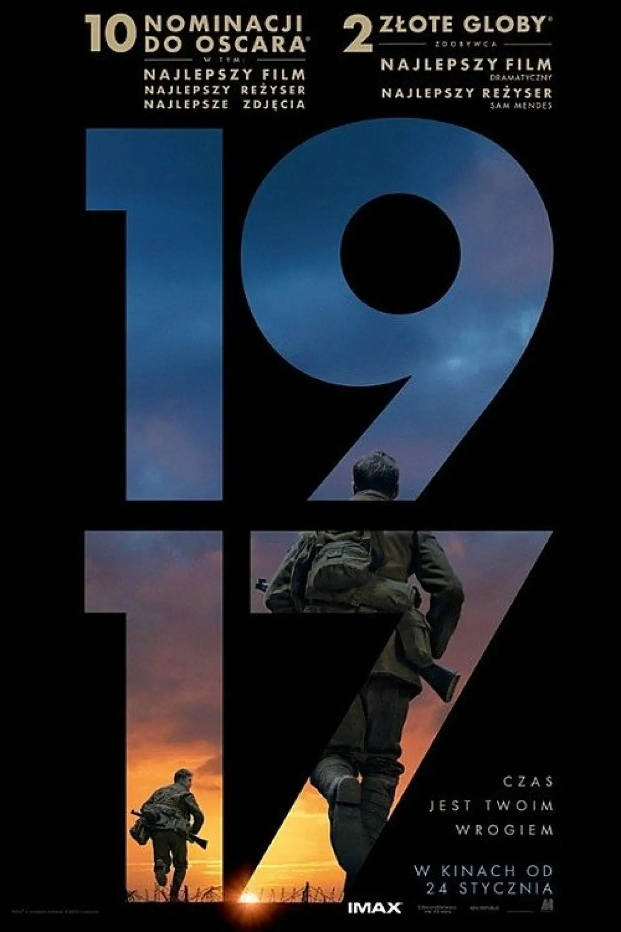 Plakat filmowy "1917"