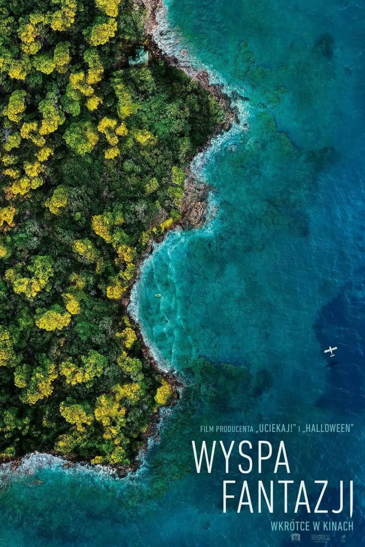 Plakat filmowy "Wyspa Fantazji"