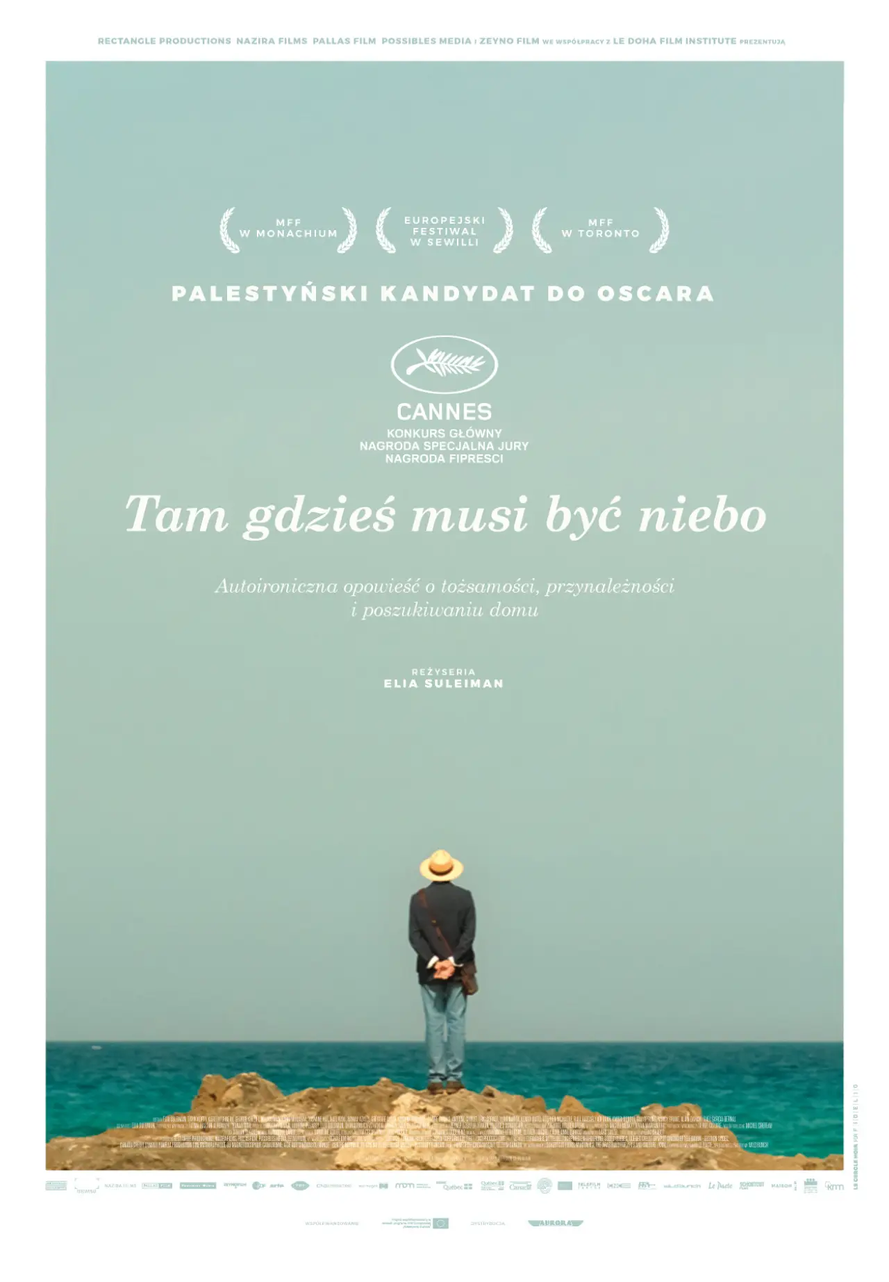 Plakat filmowy "Tam gdzieś musi być niebo"