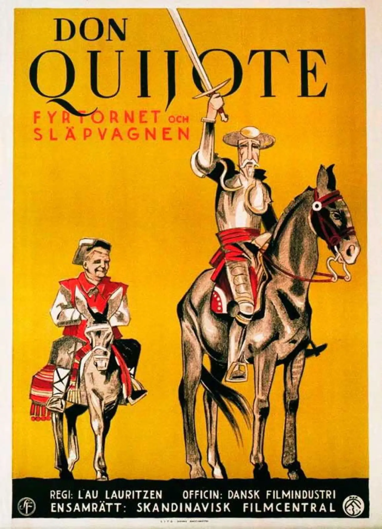 Plakat filmowy "Don Quixote"