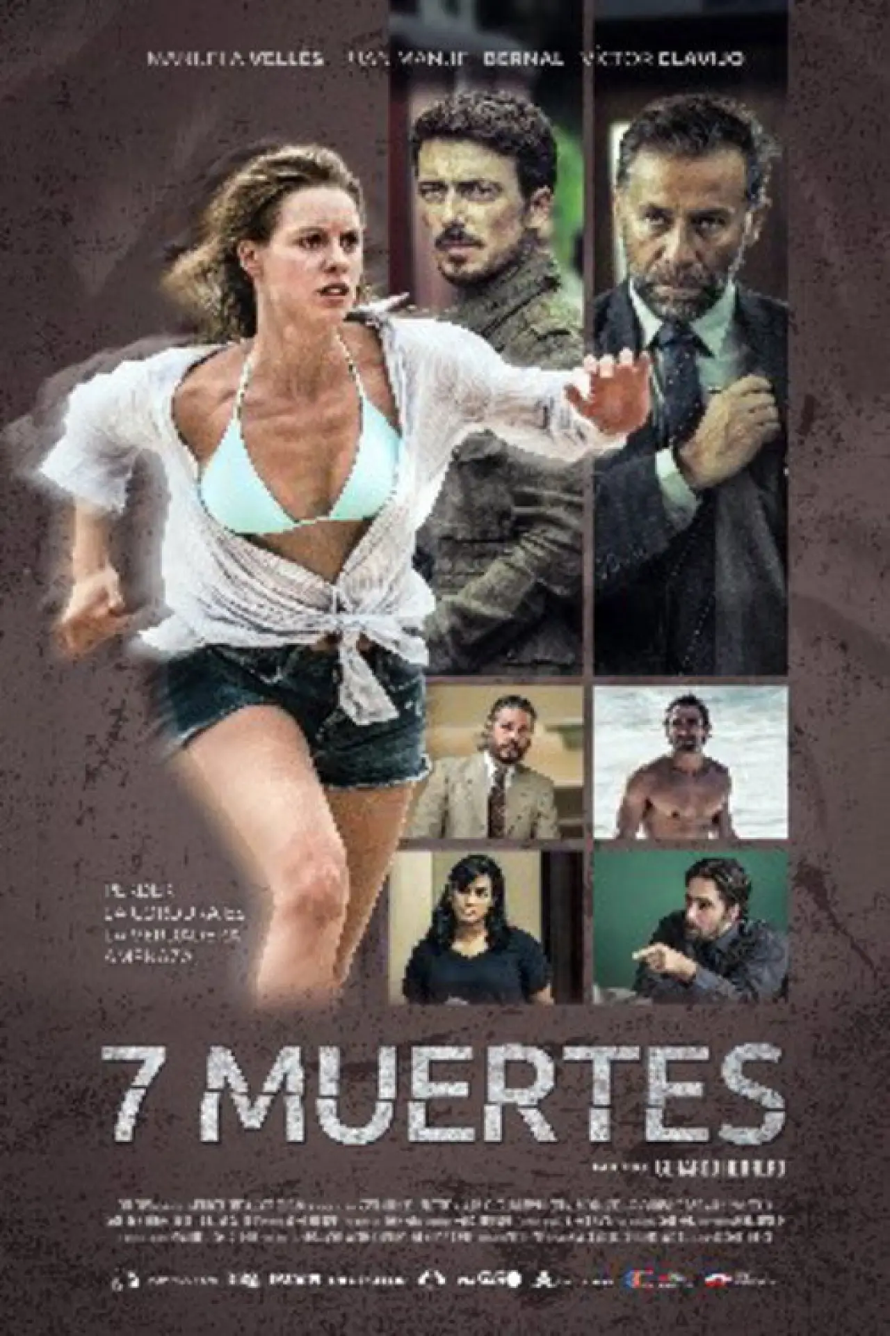 Plakat filmowy "7 śmierci"